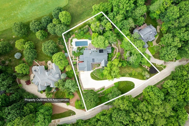 150 Pinehurst Dr, Granville, OH 43023 - view of property location with property boundaries highlighted