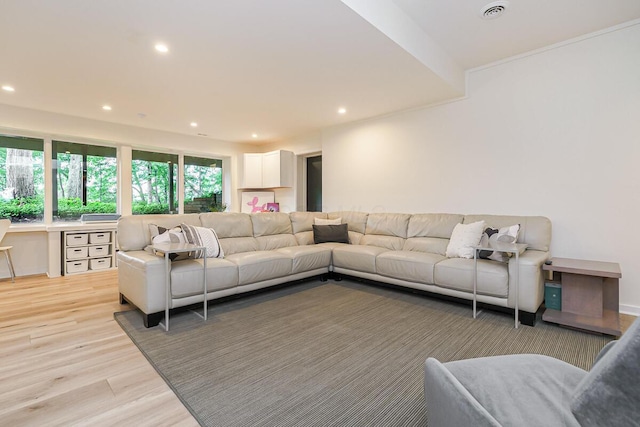 150 Pinehurst Dr, Granville, OH 43023 - living area featuring recessed lighting and light wood-style floors
