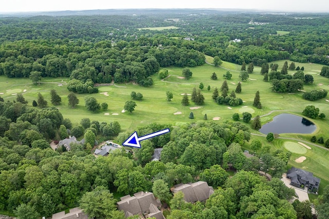 150 Pinehurst Dr, Granville, OH 43023 - aerial view of a nearby body of water and a golf course