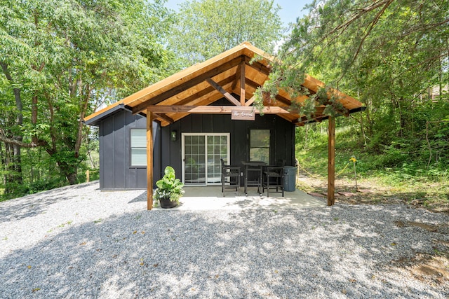 63775 State Route 56, Creola, OH 45622 - view of home's community featuring a patio area