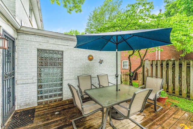 2909 Bryden Rd, Columbus, OH 43209 - deck featuring outdoor dining space