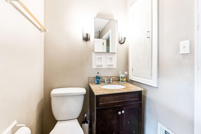 2909 Bryden Rd, Columbus, OH 43209 - half bathroom with toilet and vanity