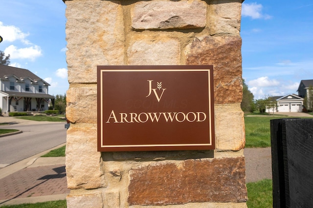 10640 Honeysuckle Way, Plain City, OH 43064 - view of community / neighborhood sign