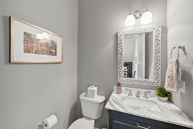 10640 Honeysuckle Way, Plain City, OH 43064 - half bathroom with toilet and vanity