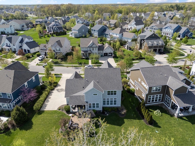 10640 Honeysuckle Way, Plain City, OH 43064 - aerial view of residential area