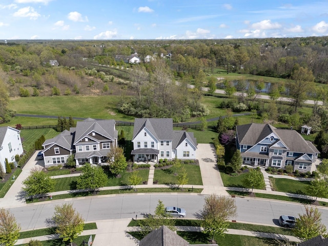 10640 Honeysuckle Way, Plain City, OH 43064 - bird's eye view of a nearby body of water