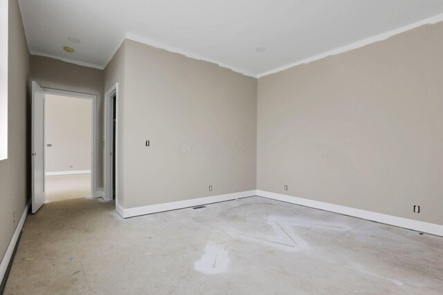 3699 Kassidy Dr, Grove City, OH 43123 - unfurnished room with concrete floors and crown molding