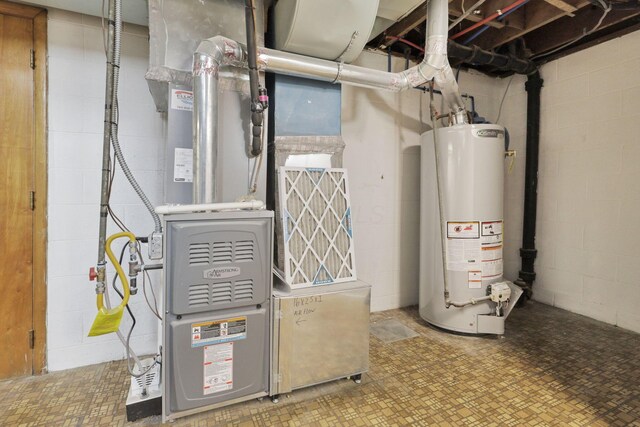 678 E Fair Ave, Lancaster, OH 43130 - utilities with gas water heater and heating unit