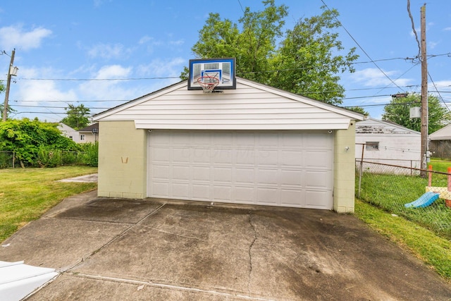 2203 Belcher Dr, Columbus, OH 43224 - view of detached garage