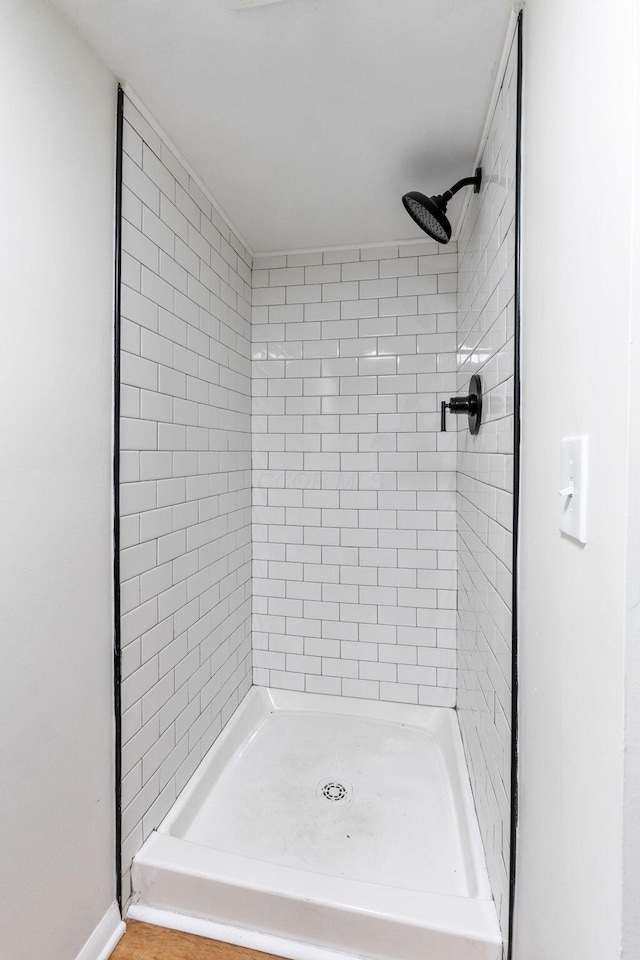 2203 Belcher Dr, Columbus, OH 43224 - bathroom with a shower stall