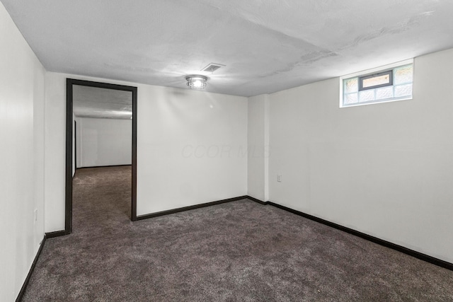 1861 Berkeley Rd, Columbus, OH 43207 - below grade area with carpet floors and baseboards