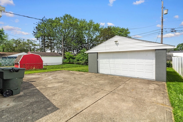 1861 Berkeley Rd, Columbus, OH 43207 - view of detached garage