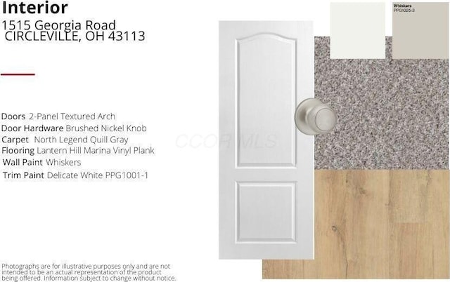 1515 Georgia Rd, Circleville, OH 43113 - view of a document