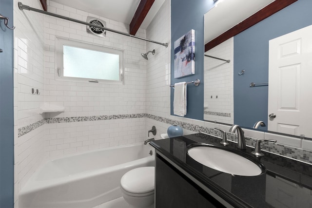 2474 Bristol Rd, Columbus, OH 43221 - bathroom with vanity and shower / bath combination