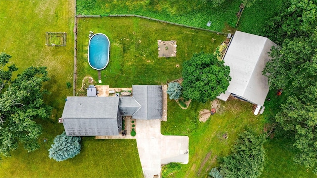 32220 State Route 31, West Mansfield, OH 43358 - bird's eye view of a pool area