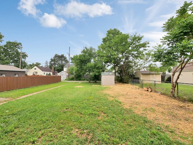 315 S Southampton Ave, Columbus, OH 43204 - fenced backyard featuring a shed