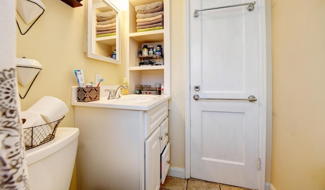 175 Pierson Blvd, Newark, OH 43055 - bathroom with vanity and tile patterned floors