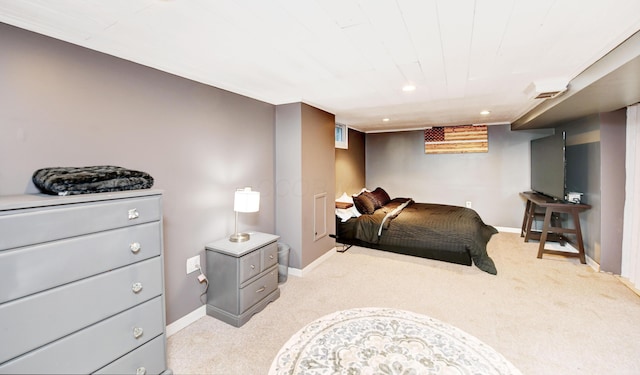 175 Pierson Blvd, Newark, OH 43055 - bedroom featuring light colored carpet and recessed lighting