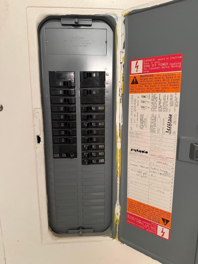 1628 Lucks Rd, Reynoldsburg, OH 43068 - utility room with electric panel