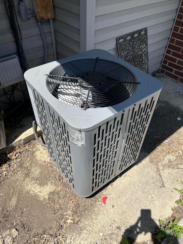 1628 Lucks Rd, Reynoldsburg, OH 43068 - exterior view of a central air condition unit