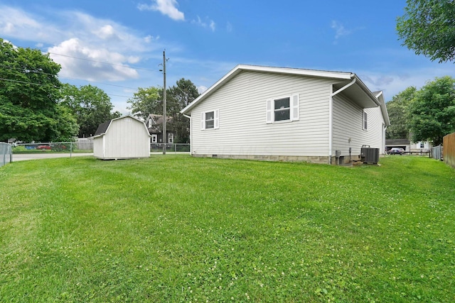 1138 Ohio Ave, Logan, OH 43138 - view of property exterior featuring a fenced backyard and a shed