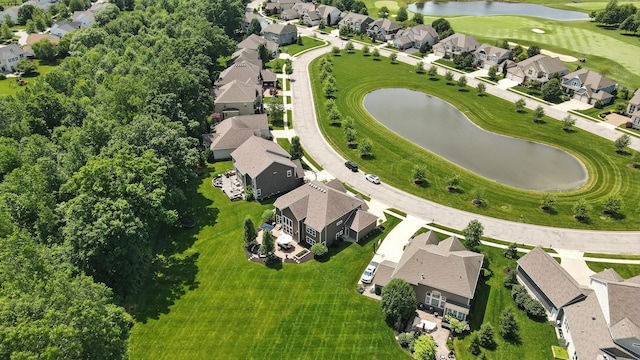 3860 Coldwater Loop, Powell, OH 43065 - aerial overview of property's location featuring a nearby body of water and nearby suburban area