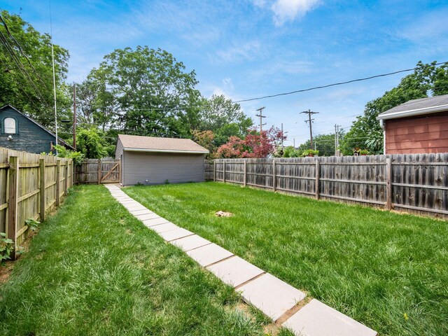 935 S Ohio Ave, Columbus, OH 43206 - view of fenced backyard