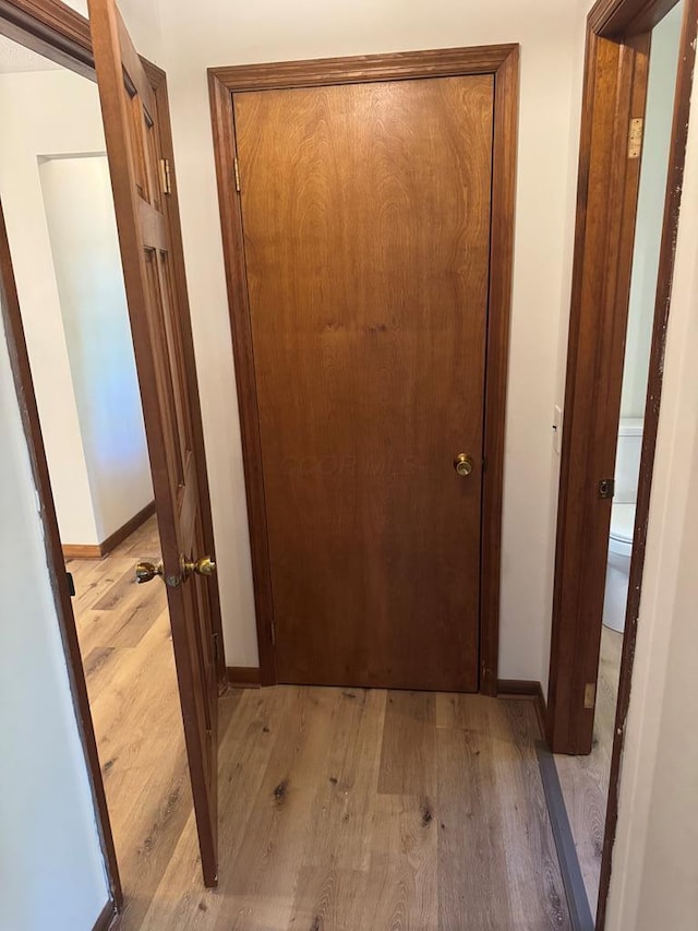 300 Core Rd, Frankfort, OH 45628 - corridor with light wood-type flooring