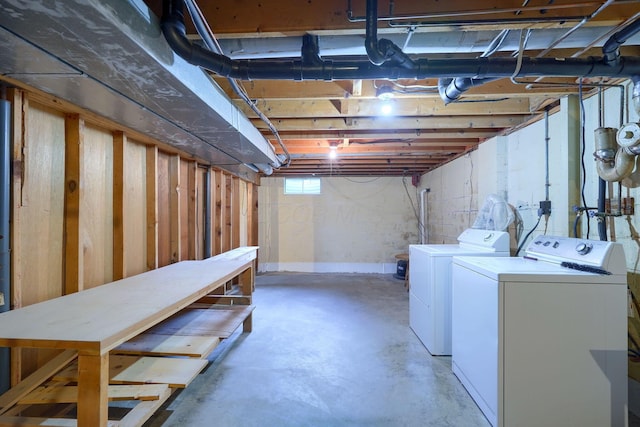 4979 Johnanne Dr, Groveport, OH 43125 - basement with washer and dryer