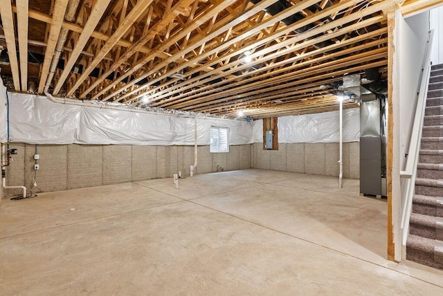 546 W Town St, Columbus, OH 43215 - below grade area with stairs