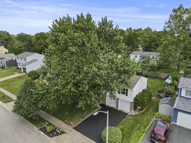 6492 Cherokee Rose Dr, Westerville, OH 43081 - bird's eye view