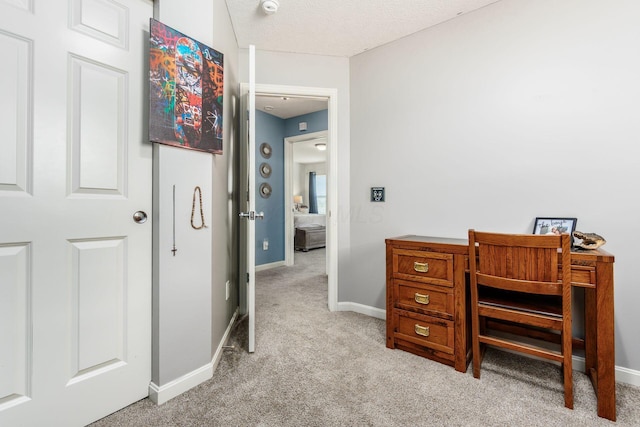 784 Brevard Cir, Pickerington, OH 43147 - office area featuring carpet flooring and baseboards
