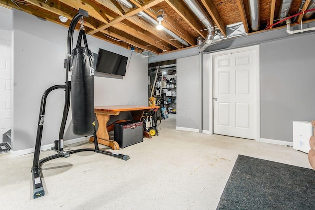 784 Brevard Cir, Pickerington, OH 43147 - view of unfinished basement