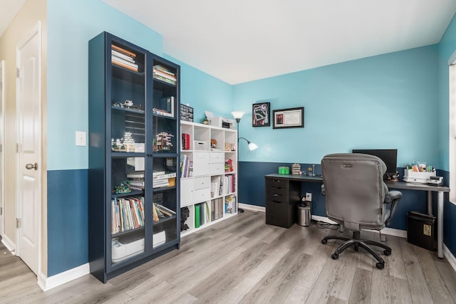 208 Dowler Dr, South Bloomfield, OH 43103 - home office featuring wood finished floors