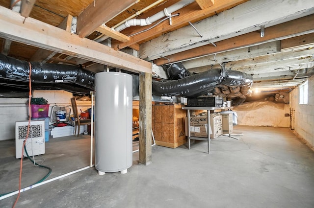 192 E Morrill Ave, Columbus, OH 43207 - basement featuring water heater