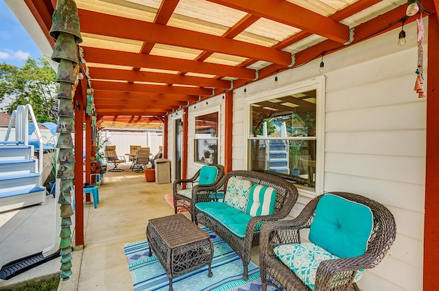 599 S Brinker Ave, Columbus, OH 43204 - view of patio