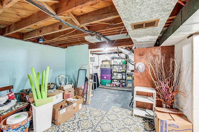 599 S Brinker Ave, Columbus, OH 43204 - view of unfinished basement