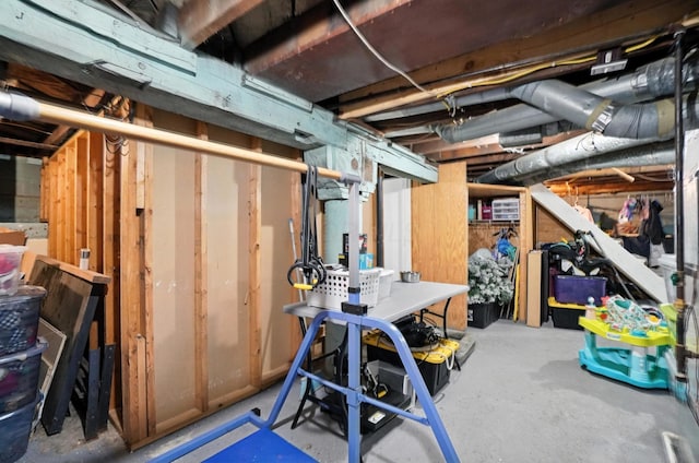 328 Maple Ave, Utica, OH 43080 - view of unfinished below grade area