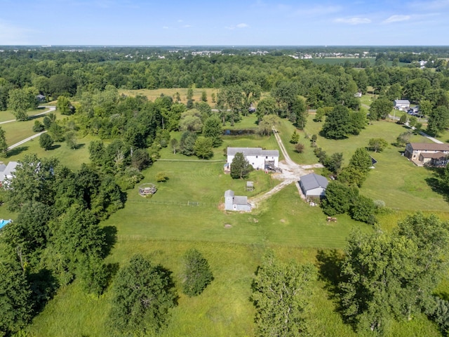 5373 Summit Rd SW, Pataskala, OH 43062 - aerial view of property and surrounding area with rural landscape