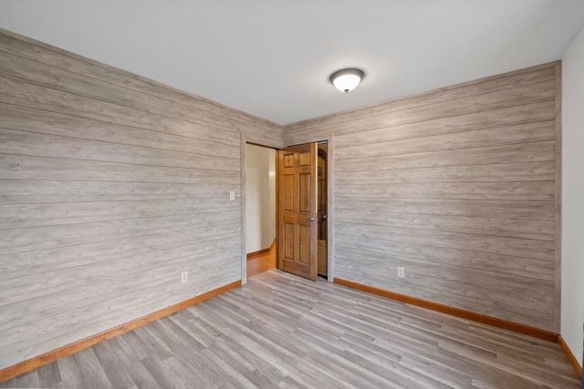 5373 Summit Rd SW, Pataskala, OH 43062 - empty room featuring wooden walls and wood finished floors