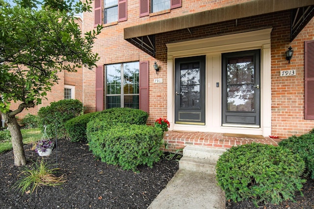 7911 Verandah Ct Unit 58, Powell, OH 43065 - view of exterior entry with brick siding