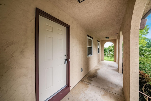 1571 Vinton Ave, Columbus, OH 43220 - property entrance featuring stucco siding