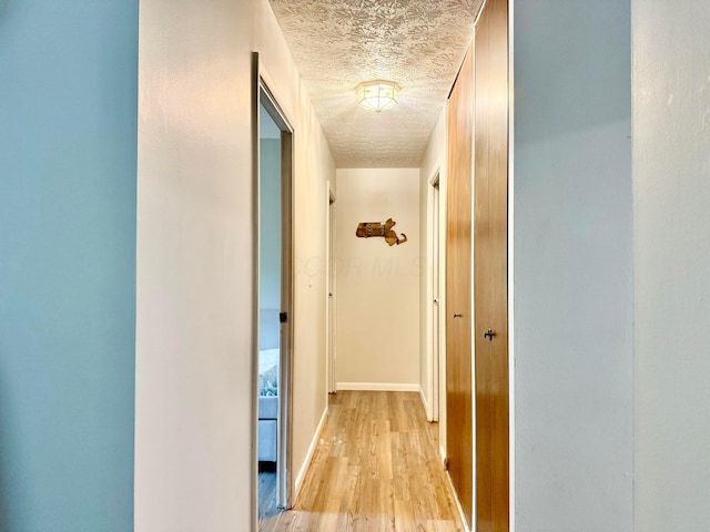 3811 Bradford Dr, Hilliard, OH 43026 - corridor featuring light wood finished floors and a textured ceiling