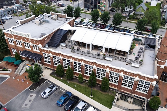 251 Detroit Ave, Columbus, OH 43201 - drone / aerial view