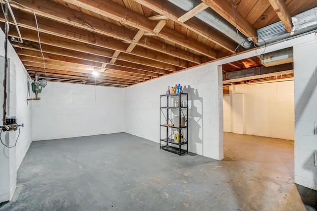 4851 Hillcrest St N, Hilliard, OH 43026 - view of unfinished basement