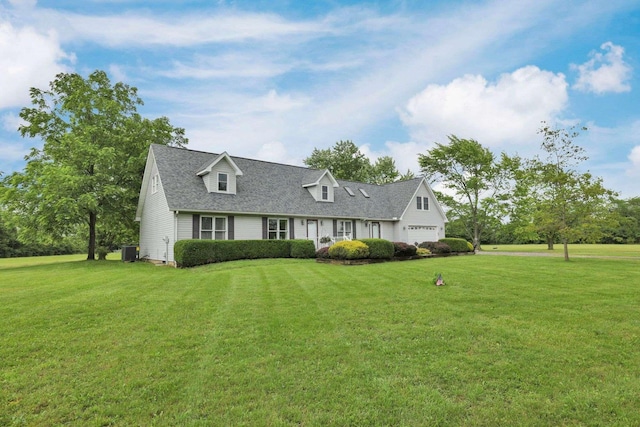 6658 Ridpath Rd, Grove City, OH 43123 - new england style home with a garage, a front yard, and roof with shingles