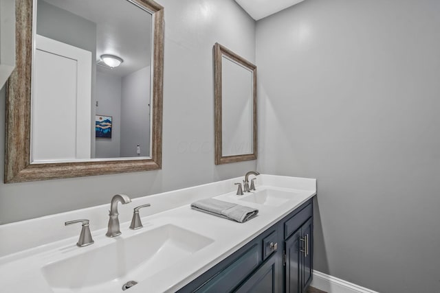 1318 Hickory Ridge Ln, Columbus, OH 43235 - bathroom with double vanity