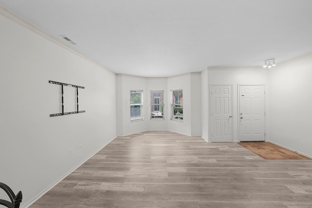 25 Victorian Gate Way, Columbus, OH 43215 - empty room with ornamental molding and wood finished floors