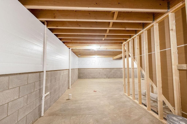 551 Cannondale Ave, Johnstown, OH 43031 - view of unfinished below grade area