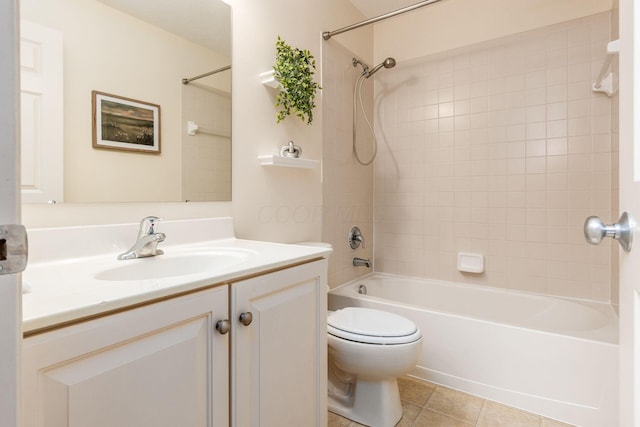 4694 Tayport Ave, Grove City, OH 43123 - full bath with vanity, tub / shower combination, and tile patterned flooring